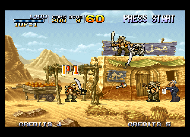 Metal Slug 2 (NG) — screenshot