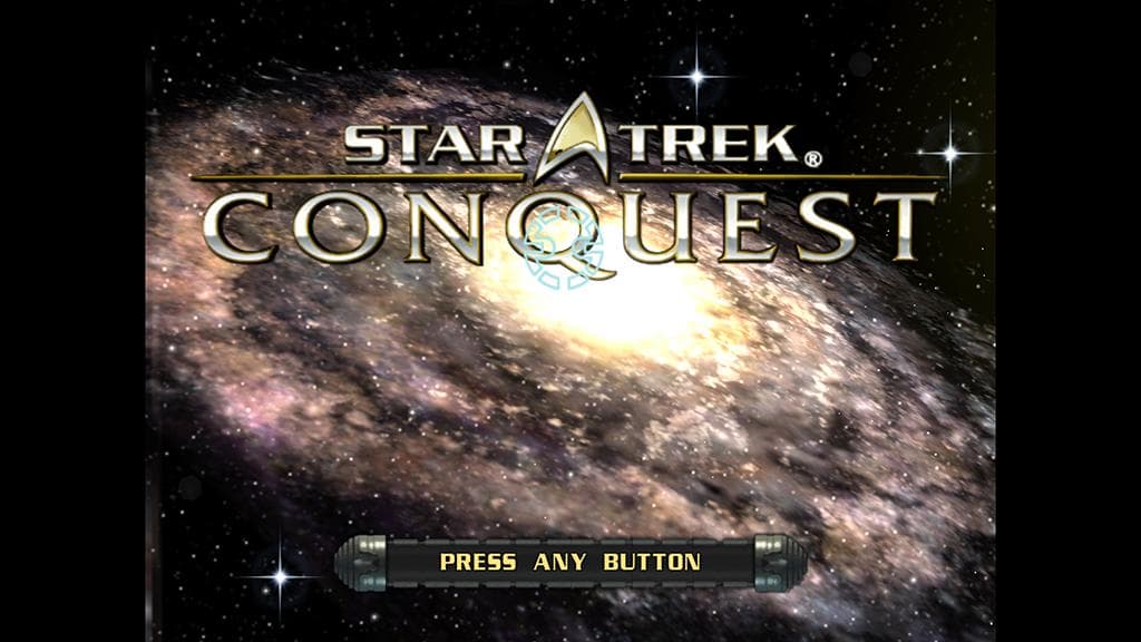 Star Trek - Conquest — écran titre