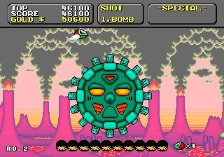Super Fantasy Zone (SMD) — screenshot