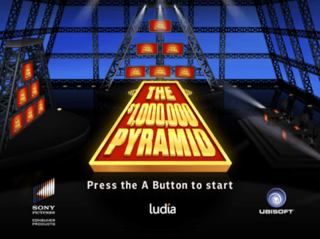 $1,000,000 Pyramid ,the — écran titre