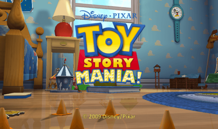 Toy Story Mania! — écran titre