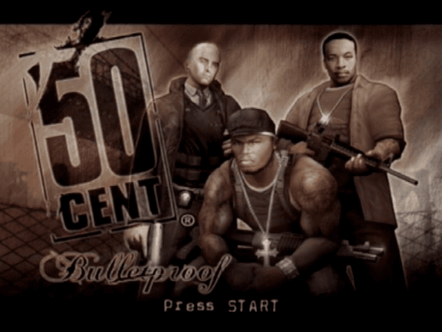 50 Cent - Bulletproof — écran titre