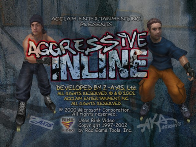 Aggressive Inline - Featuring Taig Khris — écran titre