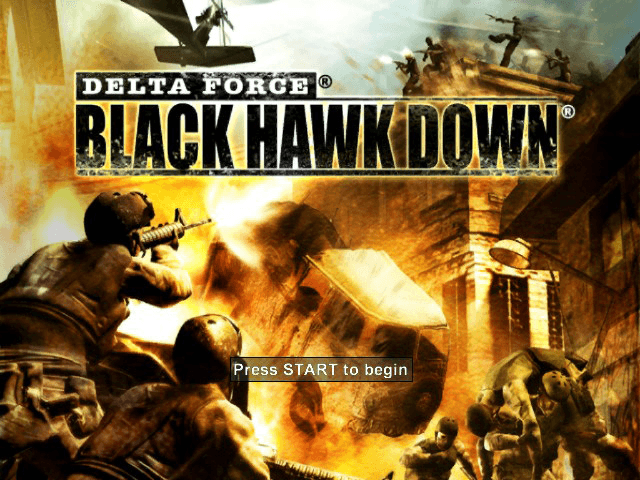 Delta Force - Black Hawk Down — écran titre