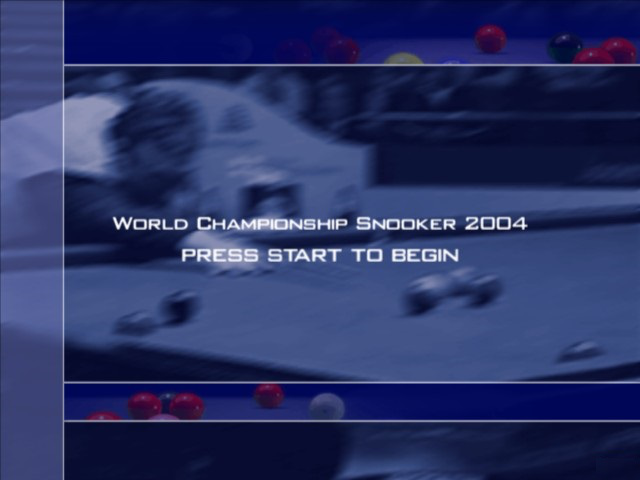 World Championship Snooker 2004 — écran titre