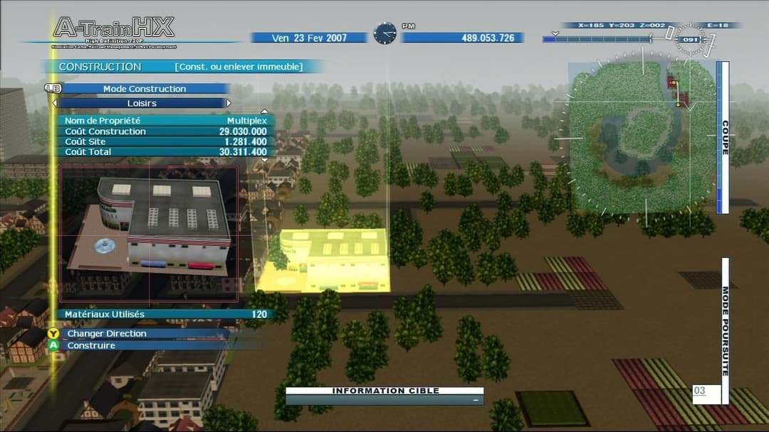 A-train Hx — screenshot