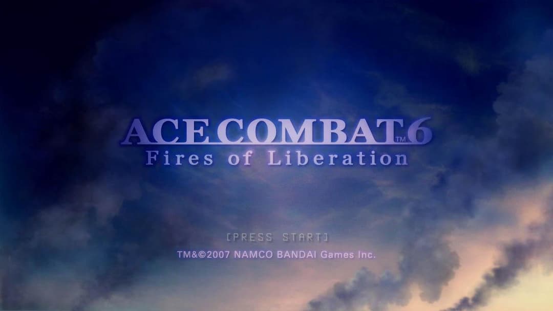 Ace Combat 6 - Fires Of Liberation — écran titre