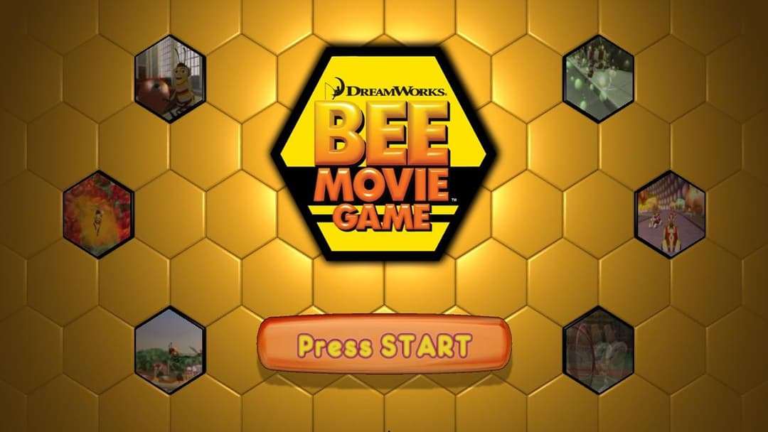 Bee Movie - Le Jeu — écran titre