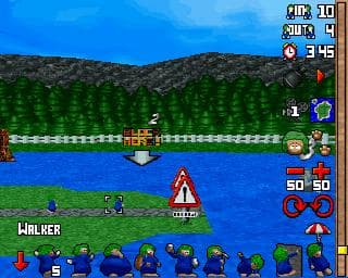 3D Lemmings — screenshot