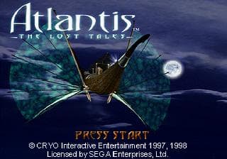 Atlantis - The Lost Tales — écran titre