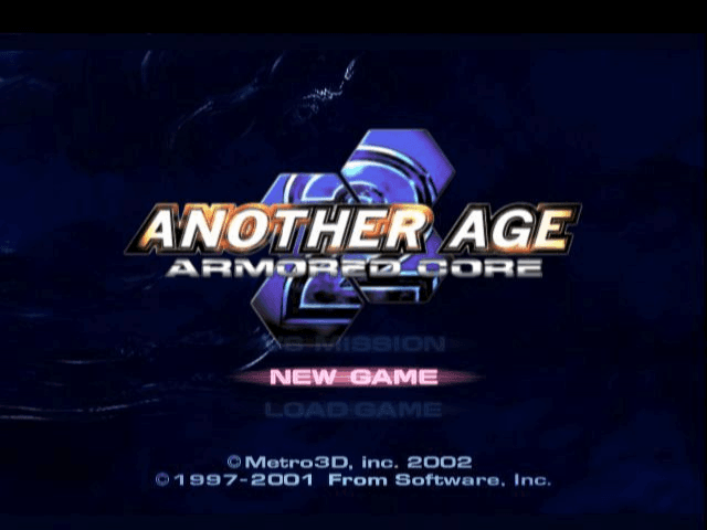 Armored Core 2 - Another Age — écran titre