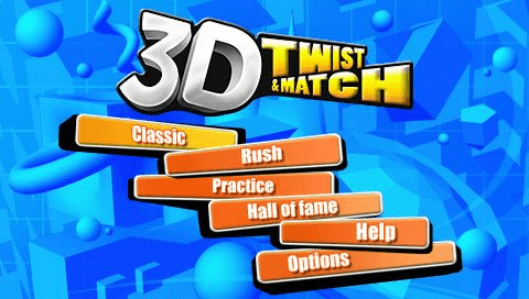 3d Twist And Match — écran titre