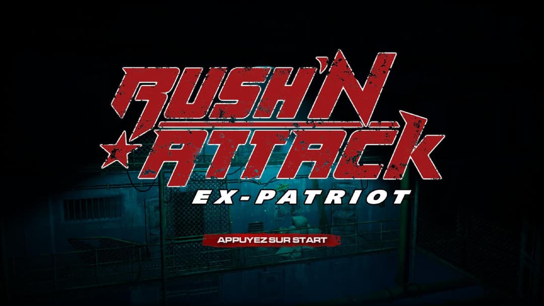 Rush'n Attack - Ex-patriot — écran titre