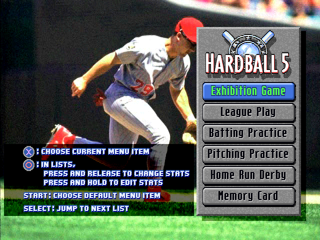 Hardball 5 — écran titre