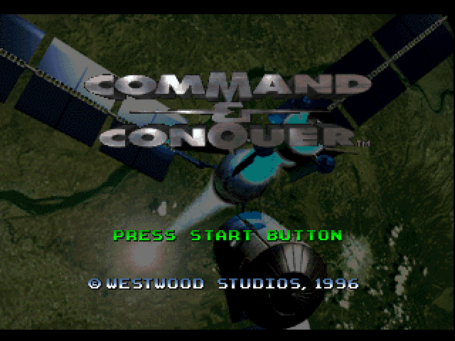  Command and Conquer (GDI Disc) — écran titre