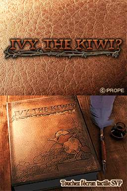 Ivy The Kiwi ? — écran titre