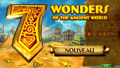 7 Wonders Of The Ancient World — écran titre