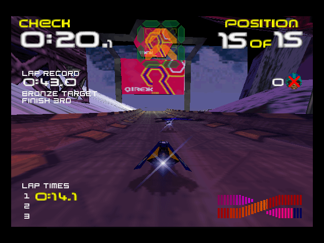 Wipeout 64 — screenshot