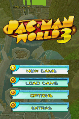 Pac-Man World 3 — écran titre