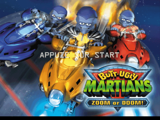 Butt-ugly Martians - Zoom Or Doom! — écran titre