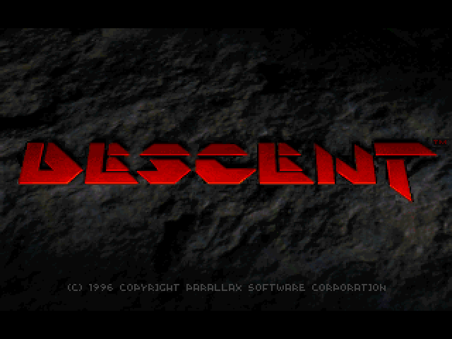 Descent — écran titre