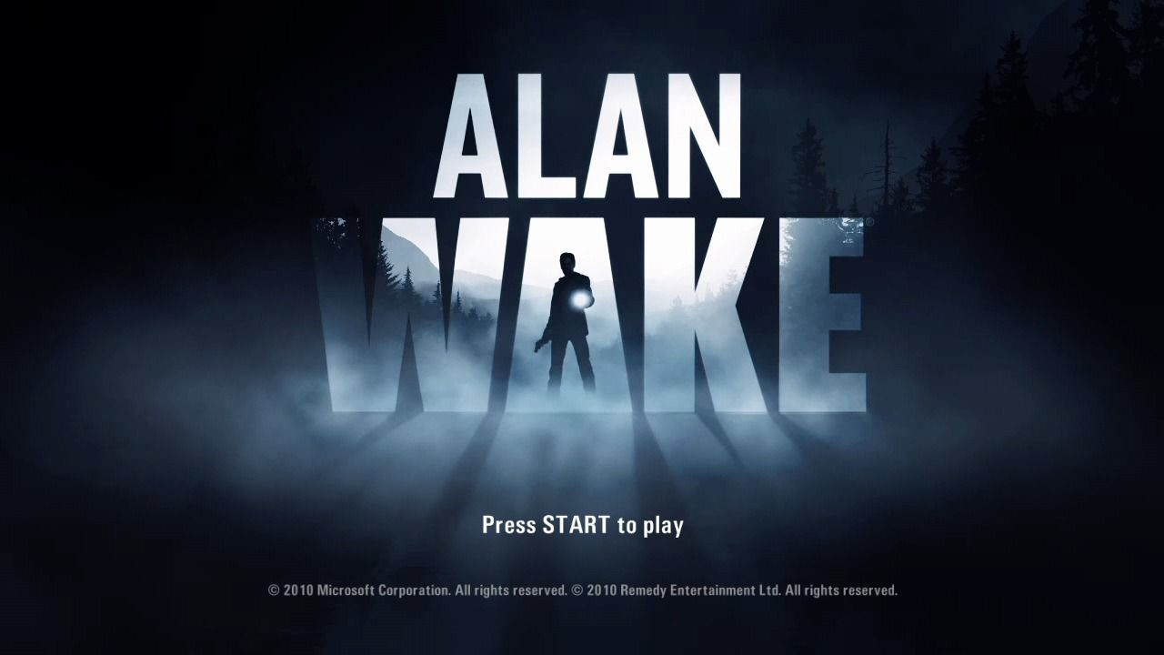 Alan Wake — écran titre