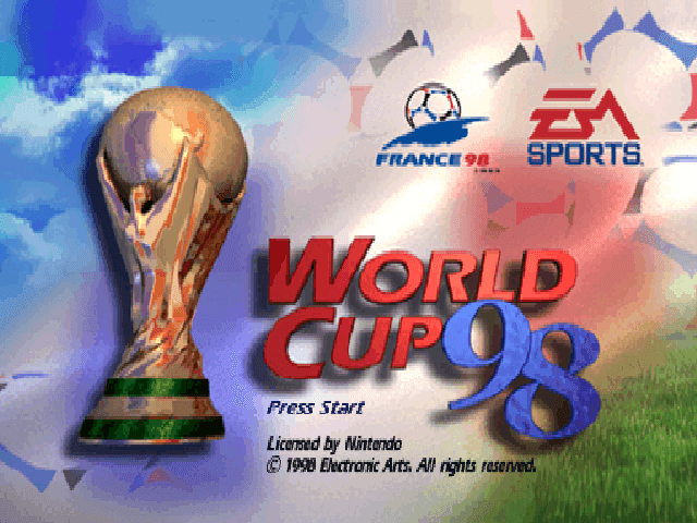 World Cup 98 — écran titre