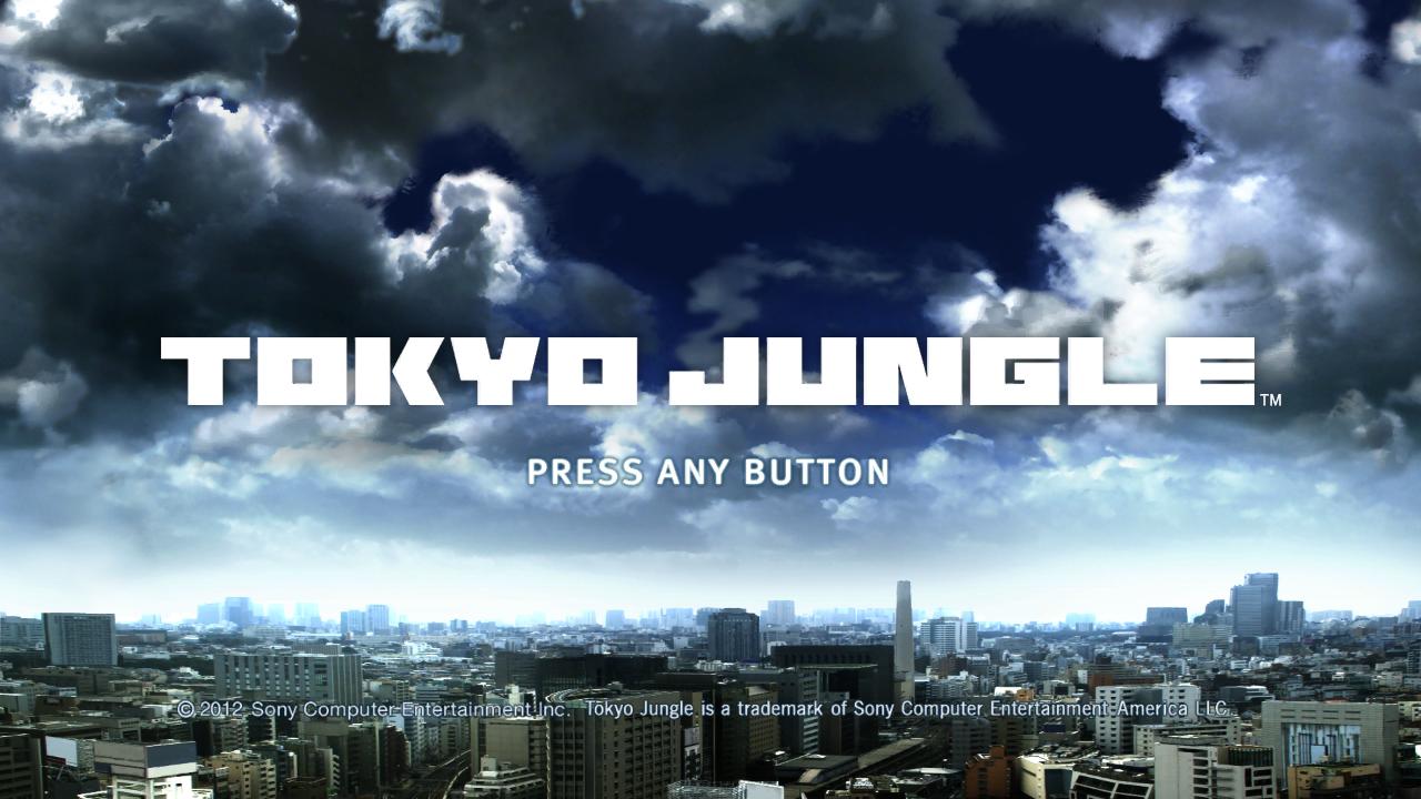 Tokyo Jungle — écran titre