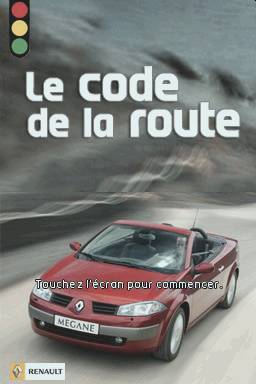 Code De La Route, Le — écran titre