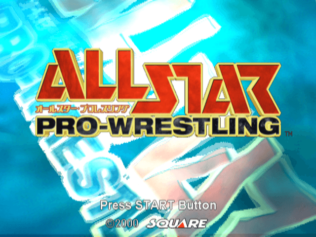 All Star Pro Wrestling — écran titre