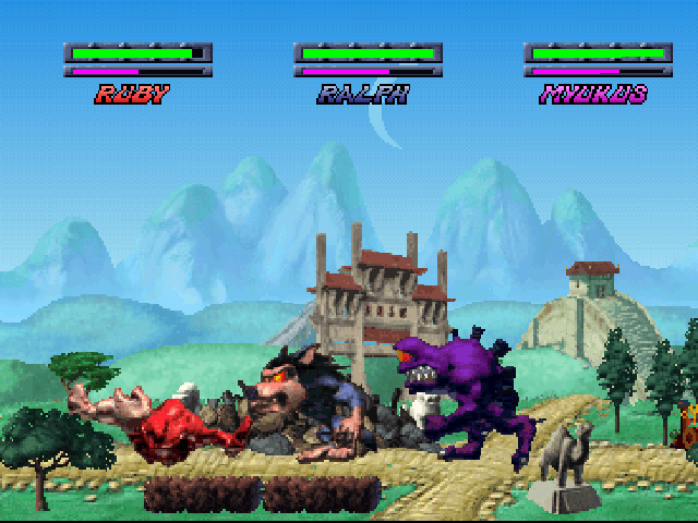 Rampage Through Time — screenshot