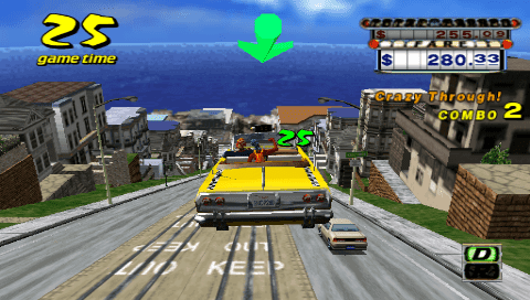 Crazy Taxi - Fare Wars — screenshot