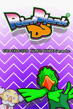 Point Blank Ds — écran titre